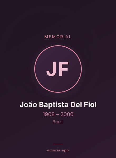 Memorial portrait of João Baptista Del Fiol