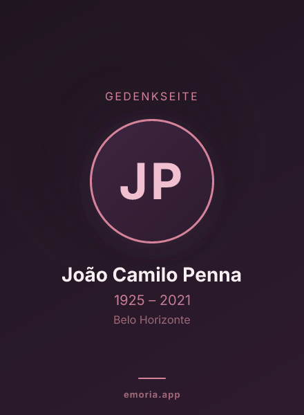 Gedenkportrait von João Camilo Penna