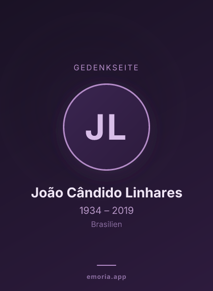 Gedenkportrait von João Cândido Linhares