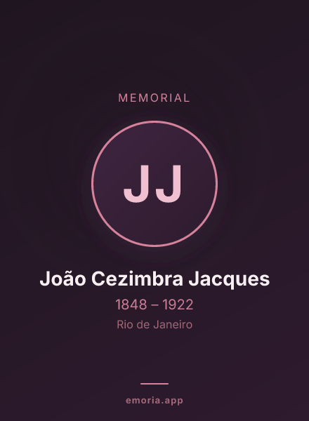 Memorial portrait of João Cezimbra Jacques