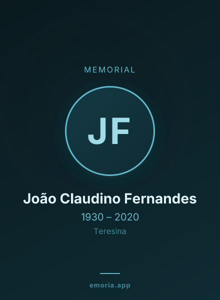 Memorial portrait of João Claudino Fernandes