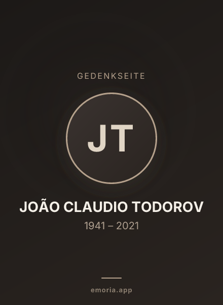 Gedenkportrait von JOÃO CLAUDIO TODOROV