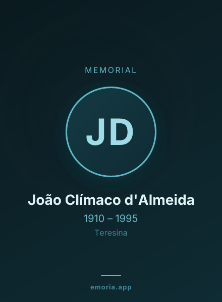 Memorial portrait of João Clímaco d'Almeida