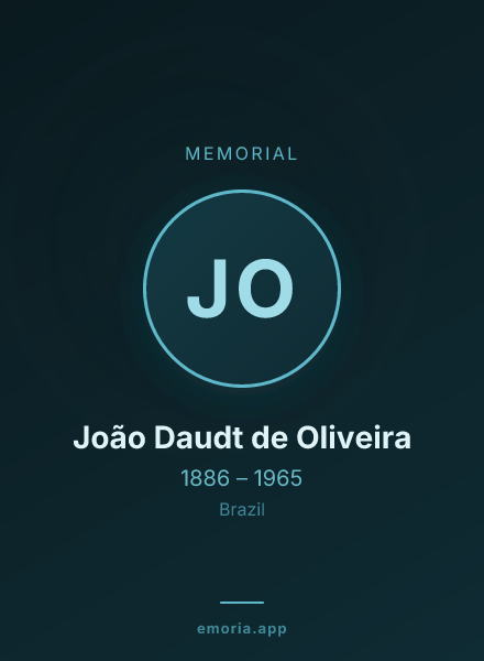 Memorial portrait of João Daudt de Oliveira