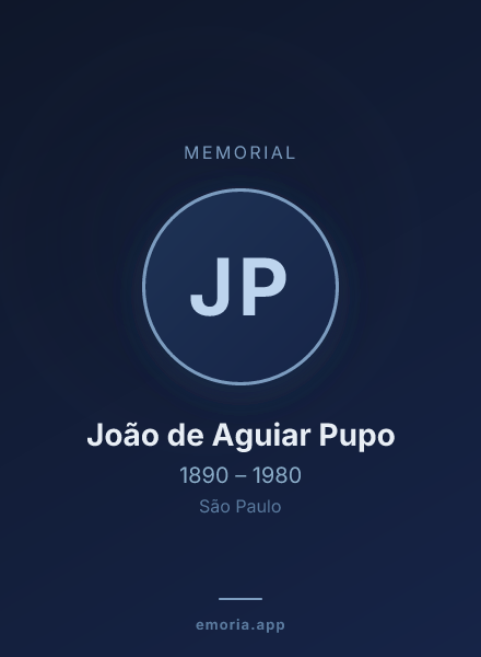 Memorial portrait of João de Aguiar Pupo