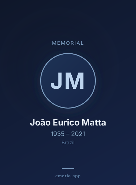 Memorial portrait of João Eurico Matta