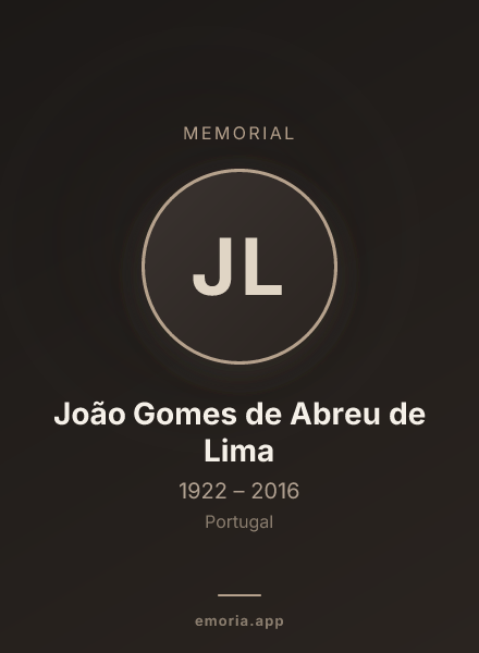 Memorial portrait of João Gomes de Abreu de Lima