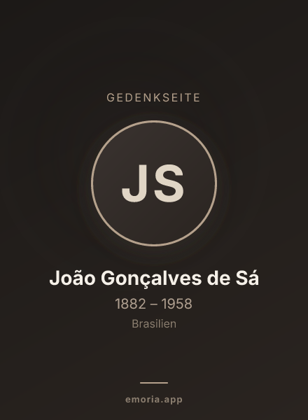 Gedenkportrait von João Gonçalves de Sá