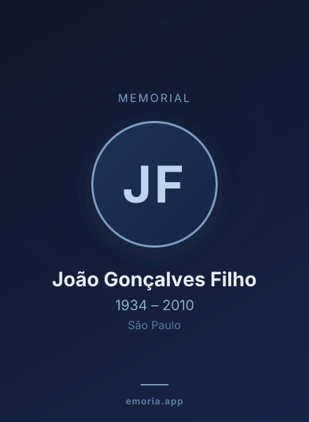 Memorial portrait of João Gonçalves Filho