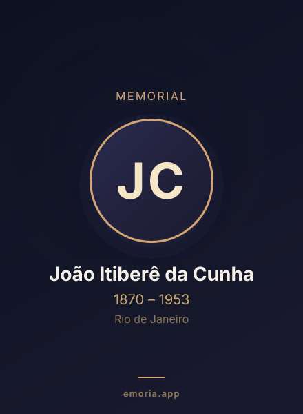 Memorial portrait of João Itiberê da Cunha