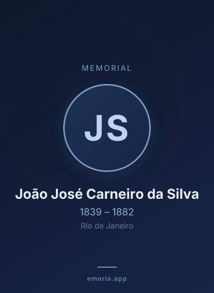 Memorial portrait of João José Carneiro da Silva