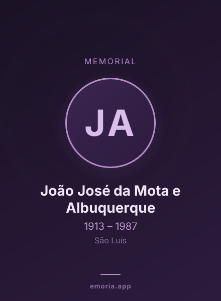 Memorial portrait of João José da Mota e Albuquerque