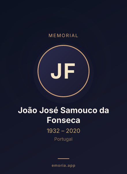 Memorial portrait of João José Samouco da Fonseca