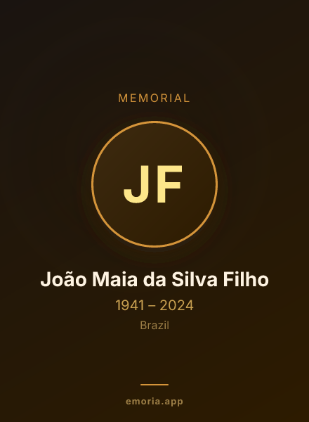 Memorial portrait of João Maia da Silva Filho