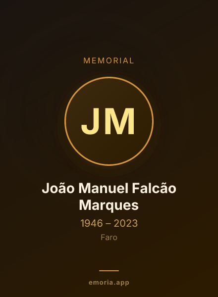 Memorial portrait of João Manuel Falcão Marques