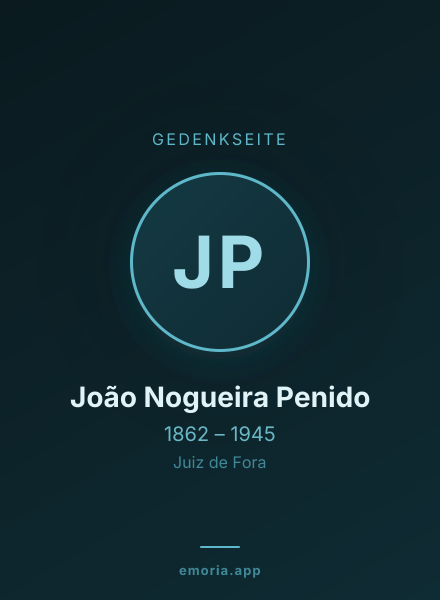 Gedenkportrait von João Nogueira Penido