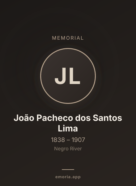 Memorial portrait of João Pacheco dos Santos Lima