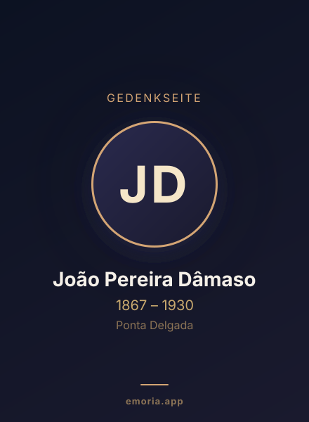 Gedenkportrait von João Pereira Dâmaso