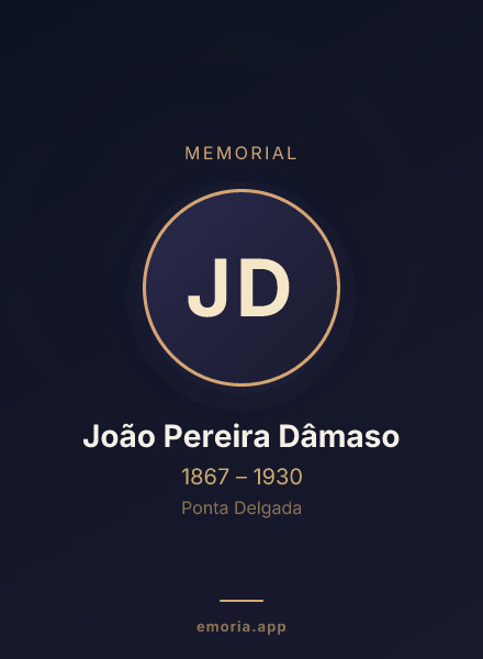 Memorial portrait of João Pereira Dâmaso