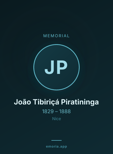 Memorial portrait of João Tibiriçá Piratininga