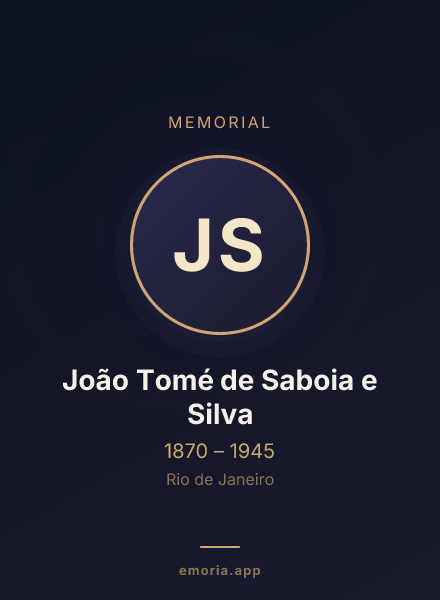 Memorial portrait of João Tomé de Saboia e Silva