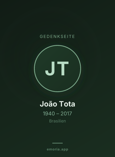 Gedenkportrait von João Tota