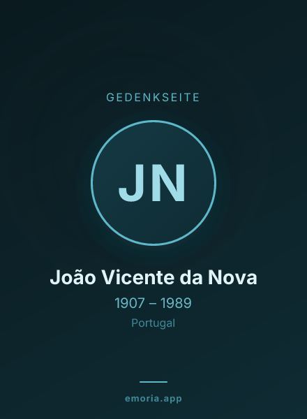 Gedenkportrait von João Vicente da Nova