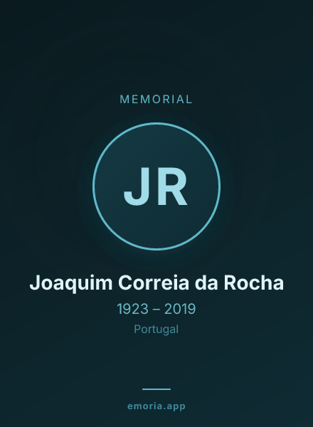 Memorial portrait of Joaquim Correia da Rocha