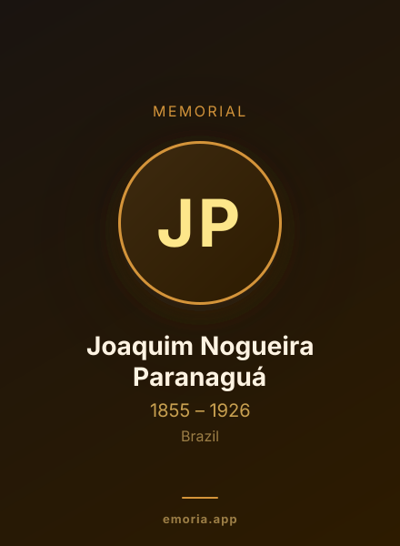 Memorial portrait of Joaquim Nogueira Paranaguá