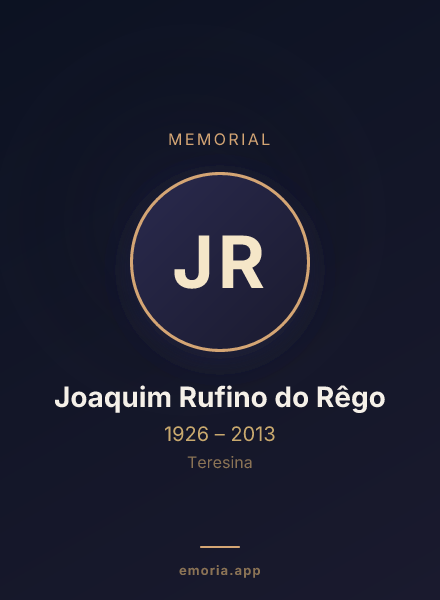 Memorial portrait of Joaquim Rufino do Rêgo