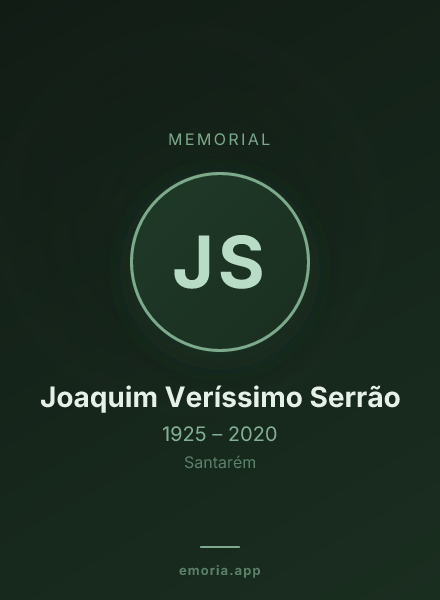 Memorial portrait of Joaquim Veríssimo Serrão