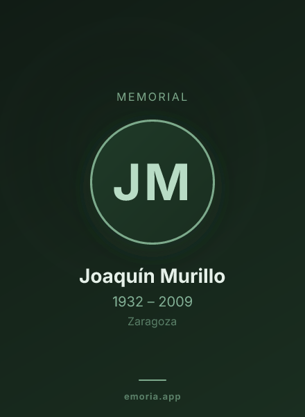 Memorial portrait of Joaquín Murillo