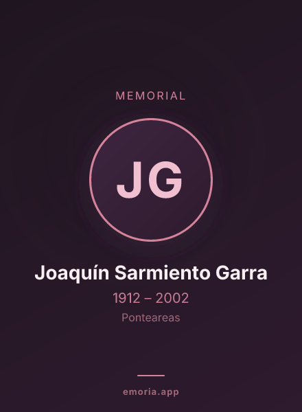 Memorial portrait of Joaquín Sarmiento Garra