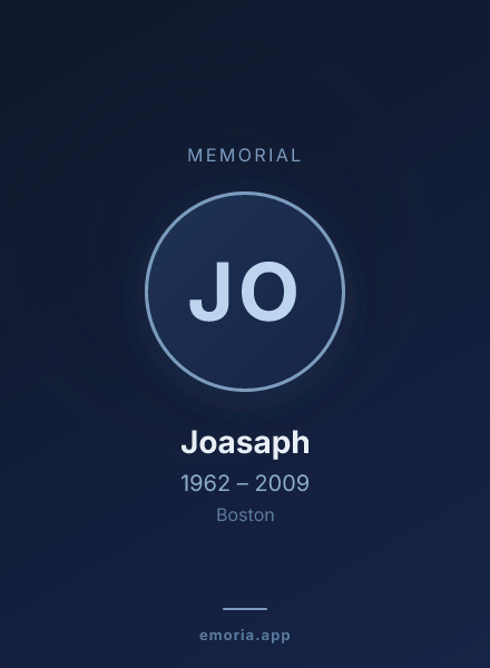 Memorial portrait of Joasaph