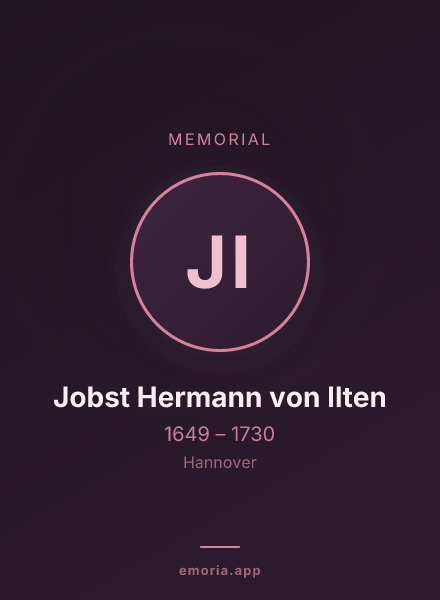 Memorial portrait of Jobst Hermann von Ilten