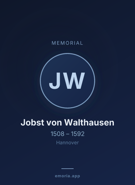 Memorial portrait of Jobst von Walthausen