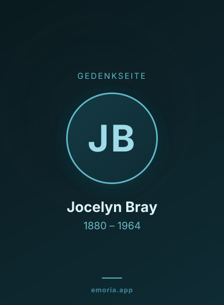 Gedenkportrait von Jocelyn Bray