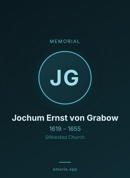 Memorial portrait of Jochum Ernst von Grabow