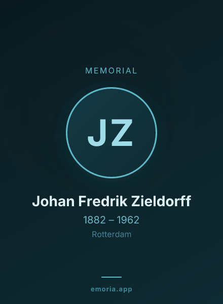 Memorial portrait of Johan Fredrik Zieldorff