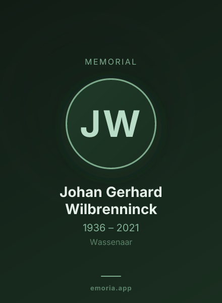 Memorial portrait of Johan Gerhard Wilbrenninck