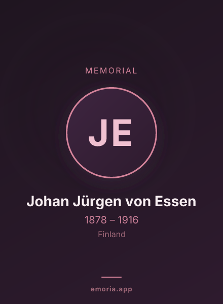 Memorial portrait of Johan Jürgen von Essen
