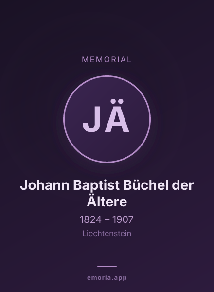 Memorial portrait of Johann Baptist Büchel der Ältere