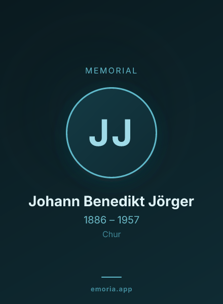 Memorial portrait of Johann Benedikt Jörger