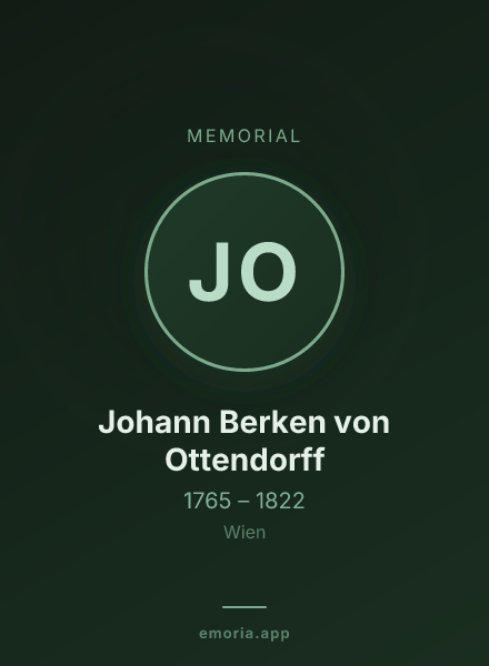 Memorial portrait of Johann Berken von Ottendorff
