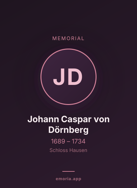 Memorial portrait of Johann Caspar von Dörnberg