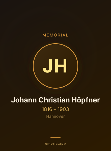 Memorial portrait of Johann Christian Höpfner