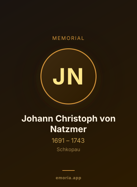 Memorial portrait of Johann Christoph von Natzmer