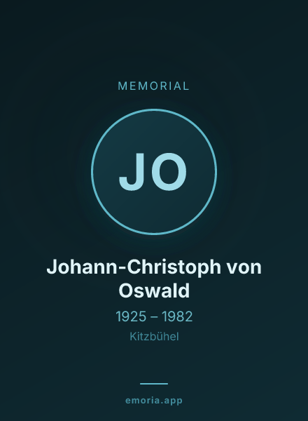 Memorial portrait of Johann-Christoph von Oswald