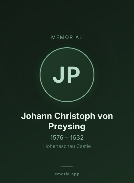 Memorial portrait of Johann Christoph von Preysing