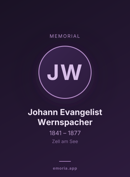 Memorial portrait of Johann Evangelist Wernspacher